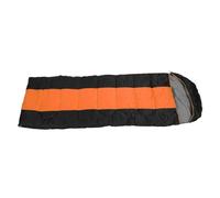 HELEVIA Sac de Couchage Chauffant, Rallonge de Cheveux LED 5 V, alimenté par USB, Sac de Couchage de Camping étanche, 3 Températures, pour Randonnée (Orange)