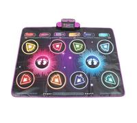 HELEVIA Tapis de Danse Musical pour Enfants, Tapis de Danse électronique, Tapis de Jeu Interactif à 2 Joueurs avec Musique, Défis, Conçu pour Les Enfants, Expérience éducative