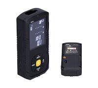 HELEVIA TéléMètre, écran OLED de 2,4 Pouces, Plage de Mesure Haute Précision de 0,05 à 50 M avec Mesure de Pythagore du Volume de, pour la Extérieure de Construction (LDM-M50)