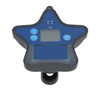 HELEVIA Testeur d'eau Flottant, Compteur de qualité de l'eau de Piscine Bluetooth avec Application Tuya, pour Aquariums Hydroponiques