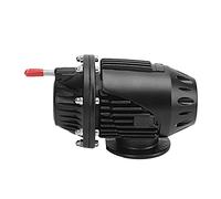 HELEVIA Vanne de Coup de Coup Turbo en Aluminium, Triple Nageoires pour Son Agressif, Accessoire de Modification de Voiture Universel, avec un Fonctionnement Simple, Turbo Bov, pour une (Noir)