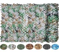 Helfo Camouflage Net Camo Net Blinds For Car Covers Tent Parasol Camping Shelter Sun Blind Shooting Hunting Party Decoration Photography Background.[A439]