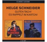 HELGE SCHNEIDER - GUTEN TACH & ES RAPPELT IM KARTON 2 CD 36 TRACKS COMEDY NEUF