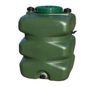 HELGUEFER Citerne d'eau potable rectangulaire de 500 litres en Polyéthylène haute densité (PE-HD) Vert