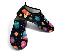 Helhappy Chaussures aquatiques pour homme et femme à séchage rapide, Univers spatial extra-atmosphérique, 35/36 EU
