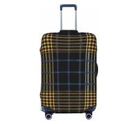 Helhappy Housse de protection pour valise de voyage, rouge à lèvres rose romantique, imprimé sexy, lavable en élasthanne, 45,7 à 81,3 cm, Buffalo Plaid à carreaux, XL