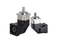 Helical Gear 90 Degree Planetary Gearbox 5Arcmin Right Angled Gearbox 10:1,3:1,5:1 14mm Input for 200W,400W,600W 60 Servo electronic starter CZAOINCU(Ratio 4 to 1)