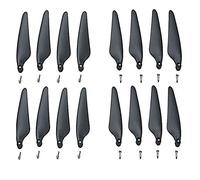 hélice 16 Pièces D'hélice Compatible With Zino PRO Zino 2 H117 Accessoires D'avions À Quatre Axes Aériens Drone Distant CW CCW Remplacer la pièce(Black)