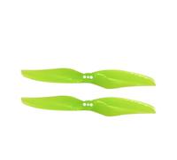 Hélice 4024 2 3 Trous 4x2.4, Accessoires de Course Hurricane CW CCW 4 Pouces FPV, Moteur sans balais Multirotor 1408, 8 Paires, 16 pièces, Compatible avec(Yellow)