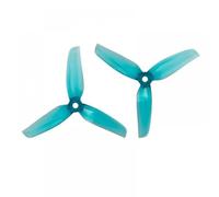 Hélice 4032 4x3.2x3 3 4 Pouces, 4 Paires, 8 pièces, Compatible avec Drone RC FPV Racing, Moteur sans balais CW CCW(4PAIR Blue)
