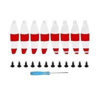 Hélice 4726 Mini, pale d'hélice à réduction de bruit, accessoires for Mavic Mini SE/Mavic Mini 2 / Mavic Mini(White Red)
