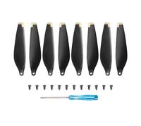 Hélice 8/16 PCS, Compatible avec DJI, Mini 3 | Pale de drone, poids léger, hélice à dégagement rapide, screw wing, taille 8*4*1.5cm, 16.4g(8pcs gold)