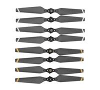 Hélice 8 Pièces, Compatible avec Le Drone DJI Mavic Pro, Accessoires À Dégagement Rapide, Lame Pliante 8330, Pièces De Rechange, Accessoire De Remplacement, Ventilateurs D'aile CW CCW(Black and Gold)