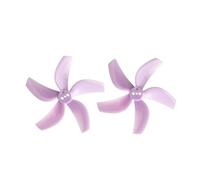 Hélice à 5 pales D63 2,5 Pouces 63 mm, Conduit PC, Accessoires for Drone de Course Freestyle RC FPV, arrivée(4Pairs D63-5 Purple)