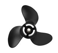 Hélice à pales, hélice hors-bord marine 3 pales 7.8x8in 12 dents RH Rotation remplacement pour moteur 4-6HP MFS4 4 temps