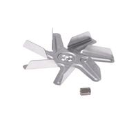 Hélice chaleur tournante + écrou 00650472 pour Four Bosch