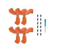 Hélice, Compatible avec Les Lames de réduction de Bruit DJI Neo 2, pièces de Rechange for Drone, 2 Paires d'hélices for Accessoires de Drone Neo 2(Orange)