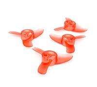 Hélice Compatible EMAX Avan Tinyhawk TH Turtlemode 2CW 2CCW, 4 palettes 40mm, Accessoires Compatible avec vol intérieur, Moteur 08025 Rouge Noir Bleu(Red)