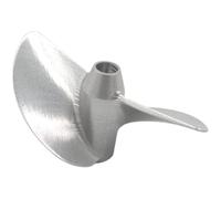 Hélice Course À 2 Lames en Aluminium CNC pour Bateau RC - Pas 1.5, Filetage M4, Diamètre 30mm À 42mm - Alliage 7075 pour Amélioration De Vitesse De Bateau Modèle(36.5mm)