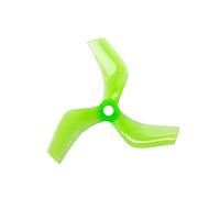Hélice D75 75mm 3 pièces Compatible avec Les Drones canalisés RC FPV Freestyle 3 Pouces Cinewhoop, pièces de Bricolage(2PAIRS Green)