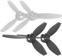 Hélice D'avion Rc 4 Pièces Hélice Rc Remplacement D'accessoire Modifié Pour Drone Bebop 2(Noir Et Blanc)-Vgeby Blanc