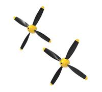 Hélice d'avion RC avec Spinner 2 3 4, 2 pièces, hélices compatibles avec les modèles de voitures RC P51D Mustang BF109 F4U(9 with spinner)