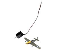 Hélice d'avion RC avec Spinner 2 3 4, 2 pièces, hélices compatibles avec les modèles de voitures RC P51D Mustang BF109 F4U(500mm P51 Motor)