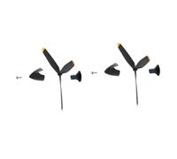 Hélice d'avion RC avec Spinner 2 3 4, 2 pièces, hélices compatibles avec les modèles de voitures RC P51D Mustang BF109 F4U(8 with spinner)