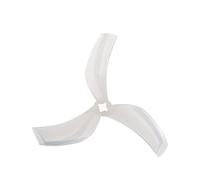 Hélice de 3.5 Pouces 90mm Compatible avec CL35 CineLog35 ProTek35 Compatible avec Drone de Course RC DIY(4PAIRS White)
