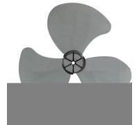 Hélice de à 3 feuilles - Pièce de rechange de 35 cm, accessoire de de refroidissement, piédestal sur pied, plafond, pale de intérieure et extérieure pour un flux d'