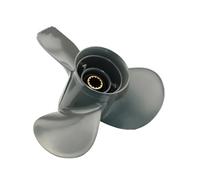 Hélice de Bateau 11x15 pour Moteur Hors-Bord pour 40 CV, 45, 50, 60, en Alliage d'aluminium, 3 pales, 13 cannelures