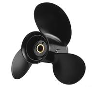 Hélice de bateau en alliage d'aluminium de 9 1/4 x 9 pour moteurs hors-bord Mercury et Mariner 9,9-20 pour HP avec 14 dents