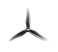 Hélice de course à 3 pales 51466 MCK V2 5.1x4.6x3 5.1 pouces, arbre M5 for moteur 2207 2306, pièces FPV, 4 pièces/2 paires(Midnight Gray)