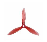 Hélice de Drone 2 Paires 6 Couleurs 5149 5.1x4.9 FPV PC 3 hélices CW CCW Arbre Spécial for Machine de Croisement à Grande Vitesse(Red 2pair)