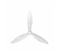 Hélice de Drone 2 Paires 6 Couleurs 5149 5.1x4.9 FPV PC 3 hélices CW CCW Arbre Spécial for Machine de Croisement à Grande Vitesse(Transparent 2pair)