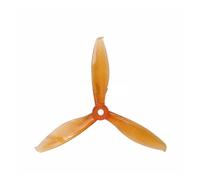 Hélice de Drone 2 Paires 6 Couleurs 5149 5.1x4.9 FPV PC 3 hélices CW CCW Arbre Spécial for Machine de Croisement à Grande Vitesse(Orange 2pair)