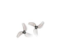 Hélice de Drone 4 Paires d'hélices Ultra-légères 1219S 1219S-3 31 mm for Drone FPV 0702 29000 KV, pièces de Bricolage(4Pair Black 0.8mm)