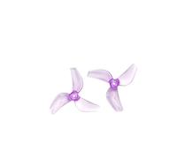 Hélice de Drone 4 Paires d'hélices Ultra-légères 1219S 1219S-3 31 mm for Drone FPV 0702 29000 KV, pièces de Bricolage(4Pair Purple 1mm)