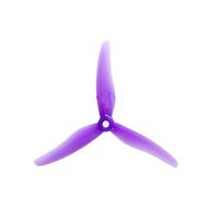 Hélice de Drone Lot de 8 hélices FPV sans balais 51433 de 5 Pouces, 4 Paires, Rotation CW/CCW, for Drone de Course FPV(4 Pair Purple)