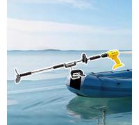Hélice de forage légère alimentée pour bateau, hélice de perceuse manuelle pour kayak/radeau/canoë, moteur hors-bord avec poignée