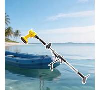 Hélice de forage légère alimentée pour bateau, hélice de perceuse manuelle pour kayak/radeau/canoë, moteur hors-bord avec poignée