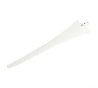 Hélice de générateur FRP de rechange pour petits systèmes d'énergie éolienne, pièces de ventilateur en fibre de verre en plastique léger avec faible couple de démarrage, alternative blanche 550 mm
