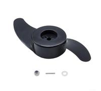 Hélice de moteur hors-bord en plastique à 2 pales pour pêche à la traîne - Anti-enchevêtrement, convient aux moteurs de poussée de 26/30/18,1 kg, 21,8 kg et 58/39 kg, pour kayaks et bateaux gonflables