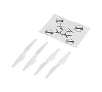 Hélice de Pale de Drone RC 2 Paires, Accessoires d'hélice à libération Rapide en Fibre de Carbone compatibles avec Le Drone Tello(Blanc) Accessoires pour aeromodels