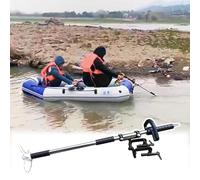 Hélice de perceuse orientable en Aluminium pour k, pagaie de Secours/perceuse sans Fil, hélice pour Petit Bateau, Moteur de pêche à la traîne Portable pour lac et étang