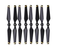 Hélice de Rechange 8331/8330 à Faible Bruit, Compatible avec Les pièces de Rechange du Drone DJI Mavic Pro Platinum, Accessoires d'aile à Lame Pliante, 8 pièces(8330 Black Gold)