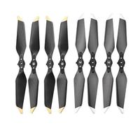 Hélice de Rechange 8331/8330 à Faible Bruit, Compatible avec Les pièces de Rechange du Drone DJI Mavic Pro Platinum, Accessoires d'aile à Lame Pliante, 8 pièces(8331 Gold Silver)
