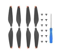 Hélice de Remplacement en TPU pour Drone Mini 4 Pro, Ventilateurs à Ailes légers, Accessoires compatibles, Jeu de vis(2 Pairs)