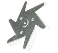 Hélice de ventilateur (296128-45743) Four cuisinière (3878453210 ELECTROLUX AEG FAURE ARTHUR MARTIN ELECTROLUX PROGRESS ZANUSSI OCEANIC)