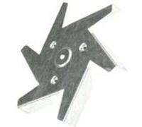 Hélice de ventilateur Four, cuisinière 3878453210 ELECTROLUX, AEG, FAURE, ARTHUR MARTIN ELECTROLUX, PROGRESS, ZANUSSI, OCEANIC - 296128 G